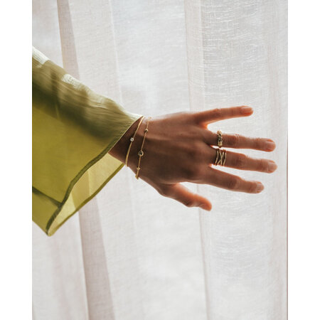 Mrs.Janssen Mrs. Janssen Armband 14k geelgoud 616043