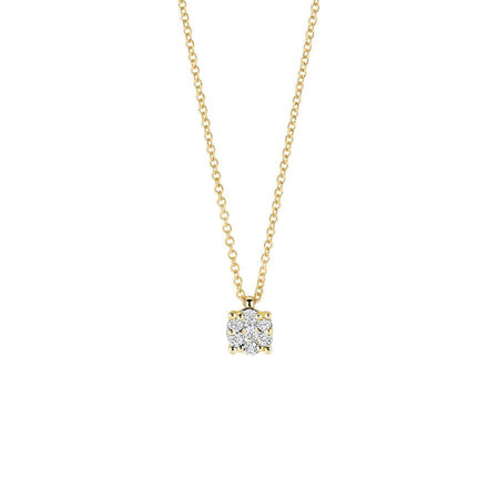 Blush Blush Diamonds Collier 14k geelgoud met diamant 3619YDI
