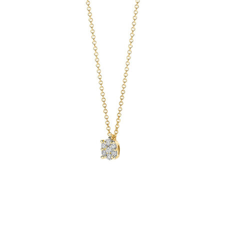 Blush Blush Diamonds Collier 14k geelgoud met diamant 3619YDI