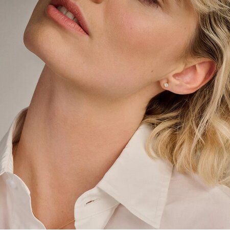 Blush Blush Diamonds Oorstekers 14k geelgoud met diamant 7639YDI