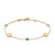 HuisCollectie HuisCollectie Armband 14k geelgoud met Topaas 616017