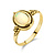 Mrs.Janssen Mrs. Janssen Ring 14k geelgoud met Opaal 616029