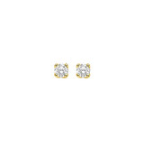 HuisCollectie HuisCollectie Oorstekers 14k geelgoud met 2x 0.10ct. Lab grown diamant 616106