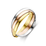 HuisCollectie HuisCollectie Ring 14k Tricolor 616125