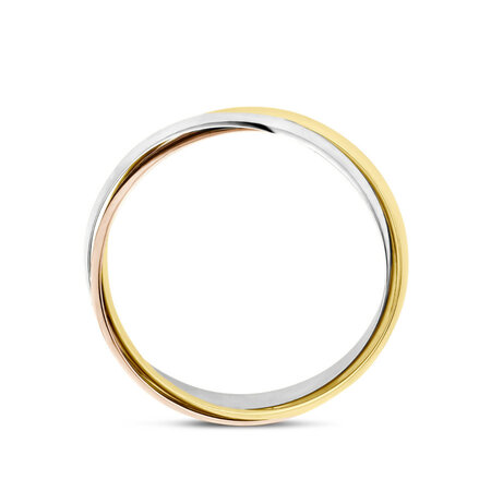 HuisCollectie HuisCollectie Ring 14k Tricolor 616125