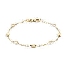 Mrs.Janssen Mrs. Janssen Armband 14k geelgoud met Parel 616234