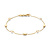 Mrs.Janssen Mrs. Janssen Armband 14k geelgoud met Parel 616234