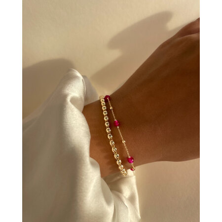 Mrs.Janssen Mrs. Janssen Armband 14k geelgoud 616235