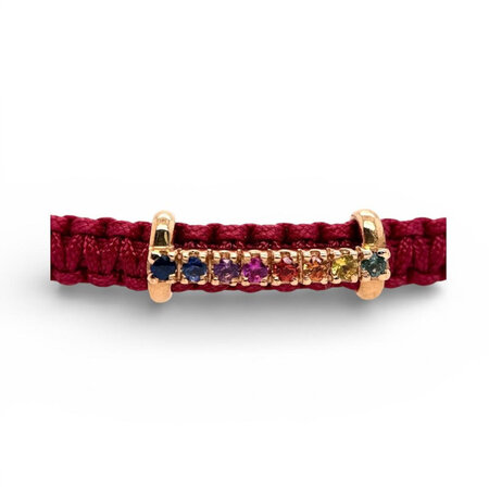 Concordia Concordia Armband Iride 18k Roségoud met Saffier IRIDE/1A-S-10-M-R