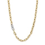 HuisCollectie HuisCollectie Collier 14k geelgoud met diamant 45cm 612468