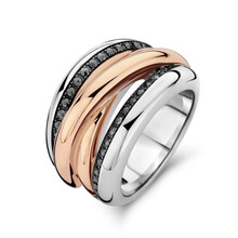 Tirisi Moda Tirisi Moda Ring Palm Beach bicolor met Markasiet TM1129M(2P)