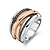 Tirisi Moda Tirisi Moda Ring Palm Beach bicolor met Markasiet TM1129M(2P)