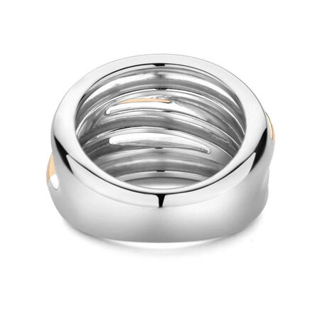 Tirisi Moda Tirisi Moda Ring Palm Beach bicolor met Markasiet TM1129M(2P)