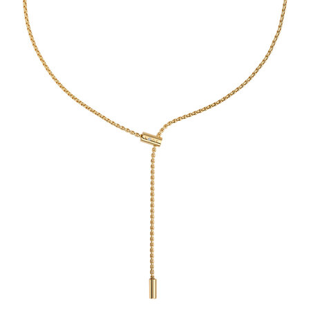 Fope FOPE Collier Aria 18k Geelgoud met diamant 89103FX_BB_G_GGX_042