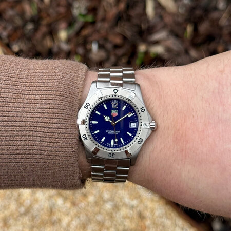 TAG Heuer PRE-OWNED TAG Heuer 2000 Quartz 38mm WK1113/0