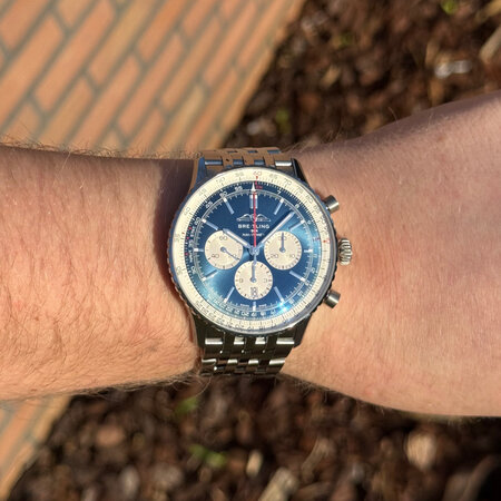 Breitling PRE-OWNED BREITLING Navitimer B01 46mm AB0137211C1A1