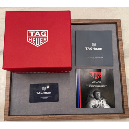 TAG Heuer PRE-OWNED TAG Heuer Monaco Automatic Chronograph 39mm CAW211P.FC6356