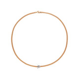 Fope FOPE Collier Prima 18k Roségoud met diamant 74408CX_BB_R_BBB_043