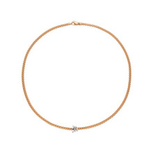 Fope FOPE Collier Prima 18k Roségoud met diamant 74408CX_BB_R_BBB_043