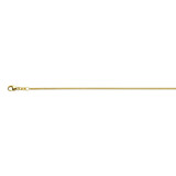 HuisCollectie HuisCollectie Collier 14k geelgoud Gourmet 1.4mm 616127