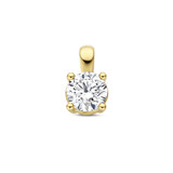 HuisCollectie HuisCollectie Hanger 14k geelgoud met 0.50ct. Lab grown diamant 616455