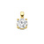 HuisCollectie HuisCollectie Hanger 14k geelgoud met 0.50ct. Lab grown diamant 616455