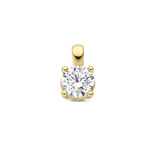 HuisCollectie HuisCollectie Hanger 14k geelgoud met 0.25ct. Lab grown diamant 616456