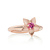 Bron BRON Ring Poppy 18k Roségoud met Saffier 8RR4916MRK