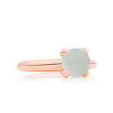 Bron BRON Ring Catch 18k Roségoud met Aquamarijn 8RR4811AQC