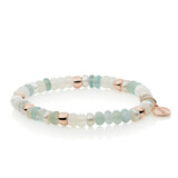 Bron BRON Armband Reflex 18k Roségoud met Aquamarijn, Maansteen en Zoetwaterparel 8AR3985MIX91