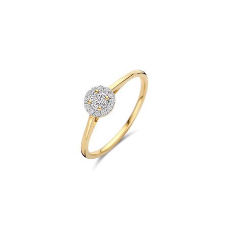 Blush Blush Lab Grown Diamonds ring 14k geelgoud met Lab Grown diamant LG1023Y