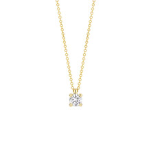 Blush Blush Lab Grown Diamonds Collier 14k geelgoud met Lab grown diamant LG3001Y