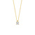 Blush Blush Lab Grown Diamonds Collier 14k geelgoud met Lab grown diamant LG3001Y