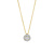 Blush Blush Lab Grown Diamonds Collier 14k geelgoud met Lab grown diamant LG3010Y
