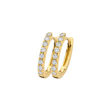 Blush Blush Lab Grown Diamonds Creolen 14k geelgoud met Lab grown diamant LG7006Y