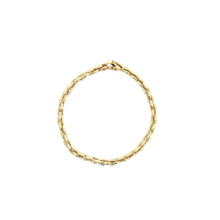 Monzario Monzario Links Armband 14k geelgoud 4.8mm 932-A