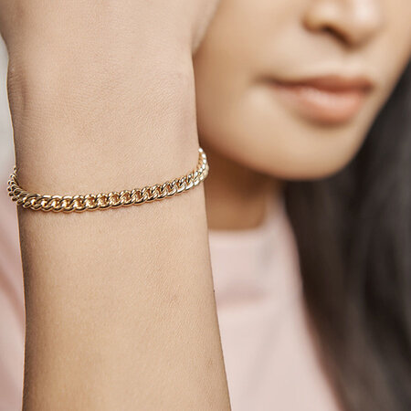 HuisCollectie HuisCollectie Armband 14k geelgoud 616513