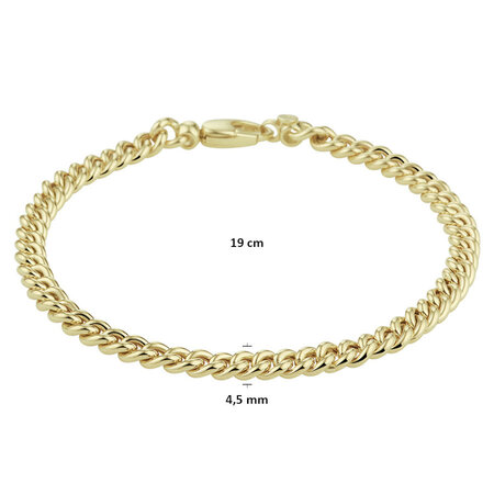 HuisCollectie HuisCollectie Armband 14k geelgoud 616513