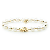 Katinka Berretty Katinka Berretty Armband Magic Xpression 14k geelgoud met Parels 11AGG017PA