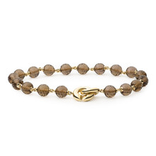 Katinka Berretty Katinka Berretty Armband Magic Xpression 14k geelgoud met Rookkwarts 11AGG041SQ