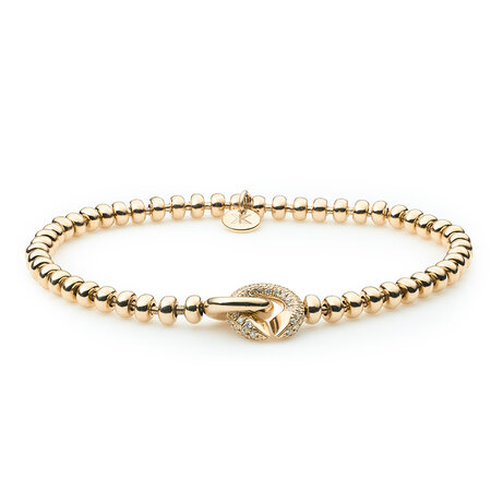 Katinka Berretty Katinka Berretty Armband Magic Xpression 14k geelgoud met diamant 11AGG018BR