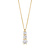 Blush Blush Lab Diamonds Collier 14k geelgoud met Lab grown diamant LG3020Y