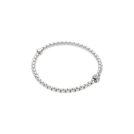 Fope FOPE Armband Flex-it Eka 18k Witgoud met diamant 73301BX_PB_B_XBX_00S