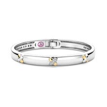 Tirisi Moda Tirisi Moda Armband Kisses bicolor met diamant TM2262D(2T)