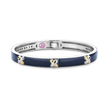 Tirisi Moda TIRISI Moda Armband Kisses bicolor met emaille TM2264DN(2T)