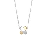 Tirisi Moda TIRISI Moda Collier Kisses Mini Bicolor TM3058(2T)