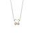 Tirisi Moda TIRISI Moda Collier Kisses Mini Bicolor TM3058(2T)