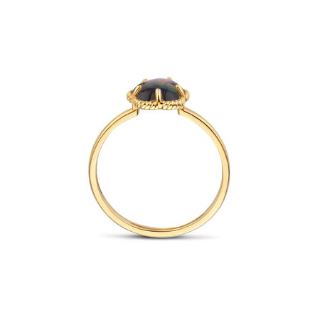Blush Blush Ring 14k geelgoud met Parelmoer 1280YBQ