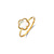Blush Blush Ring 14k geelgoud met Parelmoer 1281YMQ