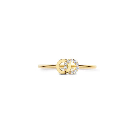Blush Blush Ring 14k geelgoud met zirkonia 1282YZI